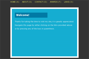 jquery键盘按键切换效果